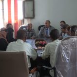 فريق التوجيه والرقابة الرئاسي يطلع على واقع العمل الاداري والتعليمي في تربية لحج