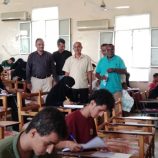 مسجل عام جامعة لحج يتفقد سير الامتحانات النهائية بكلية ردفان الجامعية ويشيد بالجهود التنظيمية