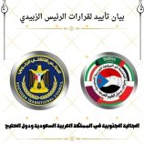 الجالية الجنوبية بالمملكة العربية السعودية ودول الخليج العربي تؤيد وتبارك القرارات الصادرة