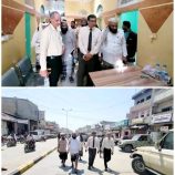 وكيل وزارة الصحة ومدير عام صحة لحج يدشنان المخيم الجراحي للعيون بمديرية طور الباحة ووتفقد الوضع الصحي للمديرية