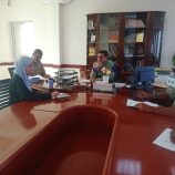 مدير عام مكتب الصحة بلحج يلتقي منظمة الصليب الاحمر الدولي ويناقش تدخلتها بمديرتي القبيطة والحد يافع