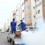 مجموعة القطيبي وهيئة الخليج وعدن يواصلان حملة الرش الضبابي والرذاذي في مديرية البريقة بالعاصمة عدن