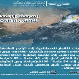 الأرصاد تؤكد تراجع العاصفة الإعصارية في بحر العرب