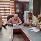 مدير عام تبن المهندس بغازي يتراس الاجتماع الدوري للجنة المناقصات