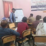 دورة تدريبية للعاملين الصحيين مقدمي خدمة التحصين بمديريات الحوطة تبن وردفان وحالمين