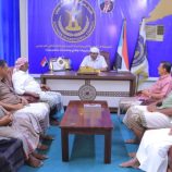 رئيس تنفيذية انتقالي الوادي والصحراء يلتقي رئيس ملتقى نهد من أجل حضرموت والجنوب