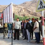 محافظ حضرموت يتفقد سير العمل في مشاريع تحسين وتجميل شوارع وأحياء مدينة المكلا