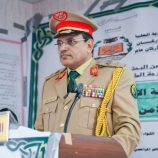 المستشار الحصني يهنئ اللواء الركن السقطري بنيله درجة الماجستير في العلوم العسكرية