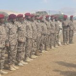 العميد نصر اليافعي يتفقد الجاهزية القتالية للواء الرابع دعم وإسناد