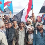 استجابة لدعوة انتقالي لحج احتشاد جماهيري ومسيرة شعبية بالمضاربة تطالب بإعلان دولة الجنوب العربي