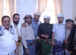 القائد النوبي يلتقي بمشائخ قبيلة يافع حضرموت وعدد من الشخصيات البارزة من أبناء مديريتي القطن وشبام