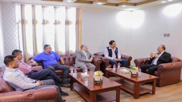 وزير النقل يبحث في عدن سُبل تأمين الموانئ والمطارات بالتعاون مع الأمم المتحدة