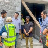 بن جرادي وأوليفيرا يتفقدان مشروع ترميم سينما برافين (أروى) وعدد من المنازل الأثرية