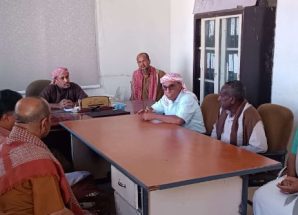 رئيس تنفيذية انتقالي ساه يبحث مع مدير أمن المديرية تعزيز الأمن والاستقرار