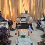 الكثيري يلتقي المناضل مرزوق طالب ويشيد بدوره النضالي