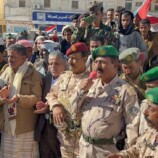 مخيم الاعتصام المفتوح في عتق يستقبل وفودًا من القيادات العسكرية والأمنية دعمًا للمطالبة بإعلان دولة الجنوب