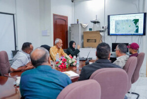 اجتماع بعدن لمناقشة إعداد قاعدة بيانات مكانية باستخدام نظام المعلومات الجغرافية (GIS)