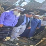 الوزير السقطري يتفقد أعمال انتشال السفن الغارقة في ميناء الاصطياد السمكي ويشدد على تسريع وتيرة العمل