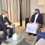 عضو مجلس القيادة “المحرّمي” يلتقي المبعوث الأممي إلى اليمن هانس غروندبرغ