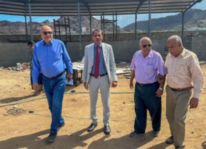 الوكيل الغتناني يتفقد سير عمل مشروع إعادة تأهيل المحجر البيطري في عدن