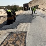 ‏تدشين أعمال صيانة وإعادة تأهيل طريق مديرية رضوم بشبوة