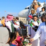المحافظ الثقلي يرحب بأول فوج سياحي قادم من مدينة جدة