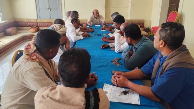 منسقية الانتقالي بجامعة حضرموت تعقد لقاءً تشاورياً لرؤساء تنفيذيات الكليات