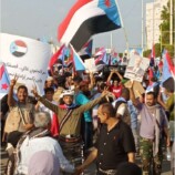 أبناء العاصمة عدن يواصلون التصعيد الثوري لليوم الثالث بمسيرة جماهيرية حاشدة في البريقة (بيان)