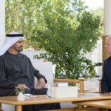 رئيس الإمارات يستقبل السيناتور الأمريكي ليندسي غراهام في قصر الشاطئ