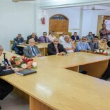 عضو مجلس القيادة الرئاسي محمود الصبيحي يحضر اجتماع استثنائي لمجلس جامعة عدن
