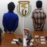 اللواء الثاني دفاع شبوة يضبط مطلوبين في عمليتين منفصلتين بمدخل مدينة عتق