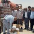 لجنة من وزارة الزراعة تعاين شاحنة مبيدات حشرية مضبوطة بمحافظة لحج