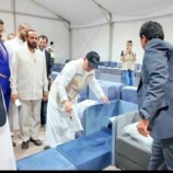 تجهيزات مخيمات حجاج اليمن في مشعري عرفات ومنى تثير الانبهار والتساؤل