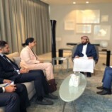 ‏ عضو مجلس القيادة المحرّمي يجري مباحثات مع السفيرة البريطانية