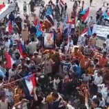 مسيرة حاشدة في حبيل جبر ردفان تضامنا مع ابناء حضرموت