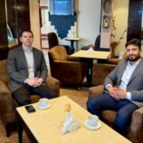الخضر السليماني يلتقي مدير مكتب المبعوث الأممي بعدن لبحث التعاون وتوسيع قنوات التواصل الدولي