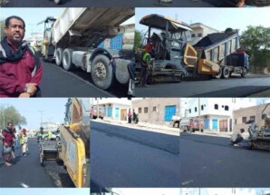 اليوسفي يدشن سلفتة طريق جعار الحصن باتيس