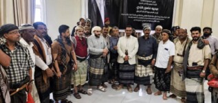 رئيس منظمة ياك يقدم واجب العزاء في وفاة الرئيس السابق عبدربه منصور هادي