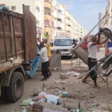 لليوم الثالث.. حملة لإزالة المظاهر العشوائية في مدينة إنماء بالبريقة