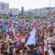 احتشاد جماهيري بساحة العروض العاصمة عدن