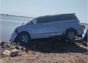 حادث مروري على خط الجسر في العاصمة عدن