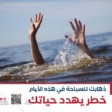 المركز الإعلامي يطلق حملة توعوية للتحذير من مخاطر السباحة خلال موسم الرياح في عدن