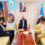 هرهرة يلتقي القائم بأعمال رئيس هيئة الشؤون الخارجية بالأمانة العامة