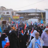 حرائر محافظة لحج يجددن العهد للمجلس الانتقالي في وقفة ومسيرة احتجاجية رفضاً للوصاية وتدهور الخدمات