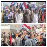 مسيرة حاشدة بالدراجات النارية في طور الباحة رفضاً للوصاية وتأكيداً على احترام إرادة الشعب الجنوبي