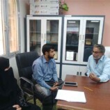 القائم بأعمال مدير مستشفى ابن خلدون يبحث تدشين مخيم جراحي مجاني بدعم كويتي في لحج