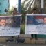 وقفة سلمية أمام بوابة أمن عدن للمطالبة بالإفراج عن القائد معين المقرحي