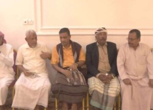 التميمي يقدم واجب العزاء لأسرة باسلامة وينقل تعازي قيادة المجلس الانتقالي