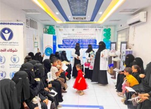 تدشين مخيم دعم الرضاعة الطبيعية بمركز طب الأسرة بجامعة حضرموت