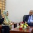وزير التربية العبادي يبحث اوجه التعاون المشترك مع برنامج الأغذية العالمي بعدن